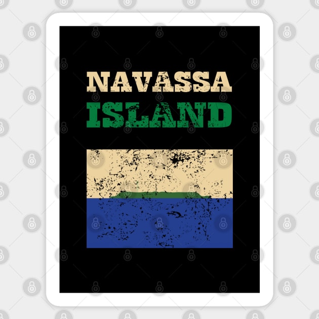 Flag of Navassa Island Sticker by KewaleeTee